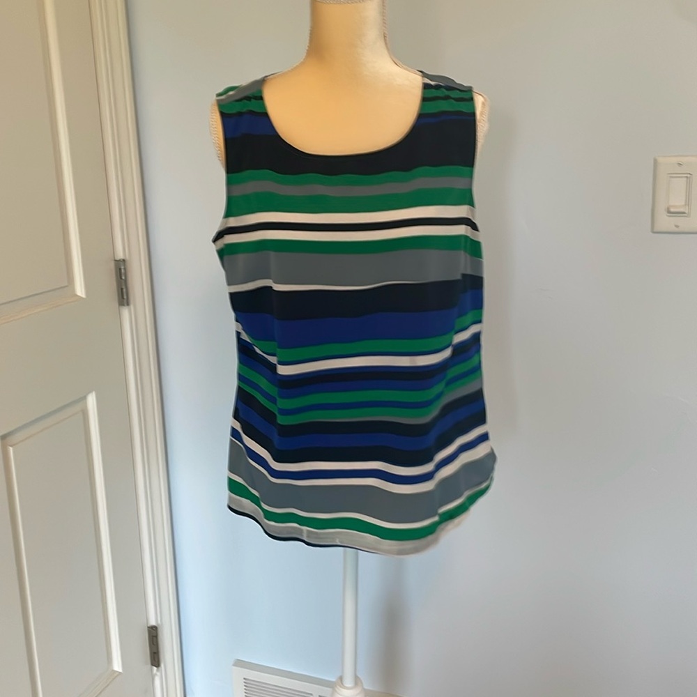 Coldwater Creek Large Sleeveless Blouse